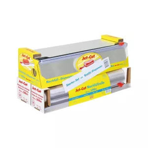 Jet-Cut Dispenser Inox Starter-Set 45cm+2film de 500m